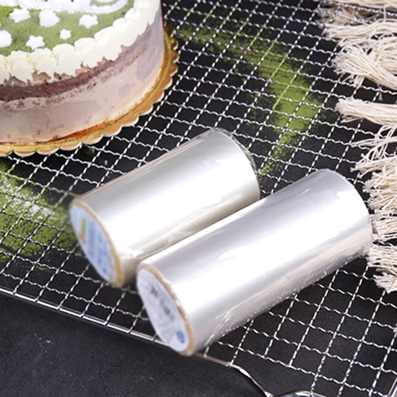 

Mousse Cake Dessert Surrounding Hard Transparent Bounded Decor Sheet Food Film Around Cake Edges OPP Plastic Band Durable
