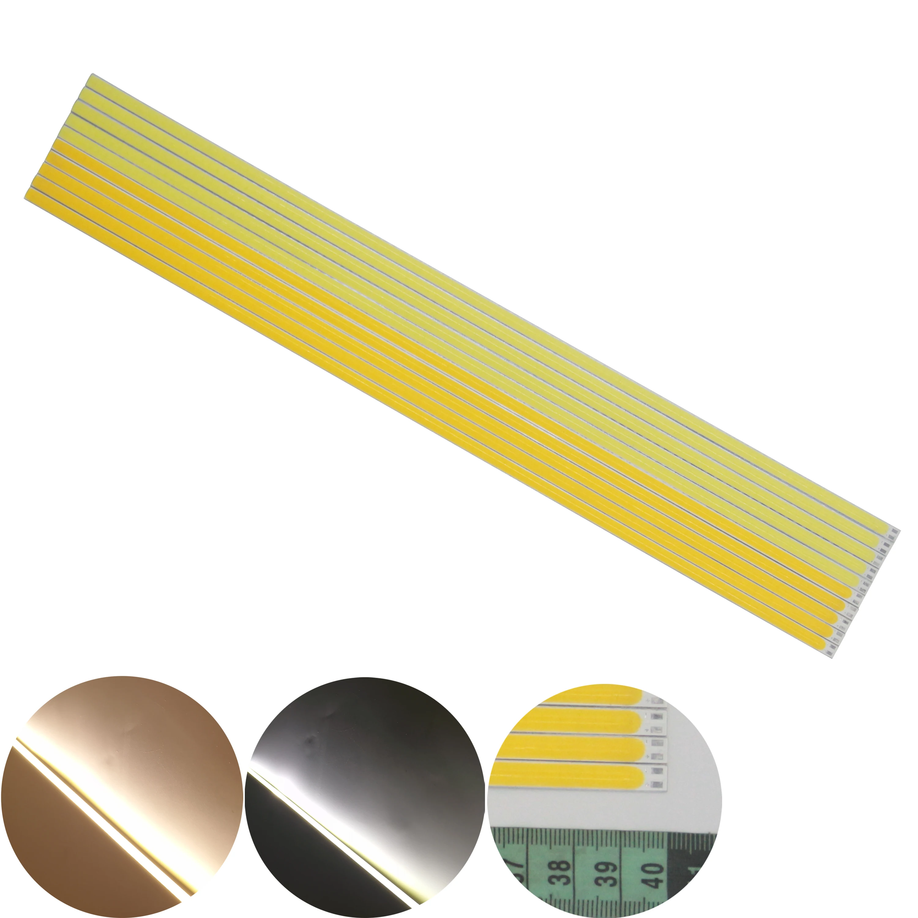 

5PCS LED COB Strip 40cm 6mm 12W 12V flexible Bar light tubes Warm White for DIY Car Outdoor bulb COB Camping Lamp source COB led