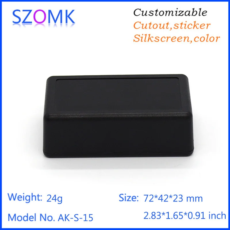 plastic enclosure for electronics control box szomk diy enclosure junction box plastic housing small abs instrument enclosure distribution box black plastic box enclosure electronics case   (4).jpg