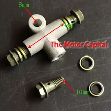 Шланг для гидравлического тормоза трубы Т-образная муфта тройник подходит тройник разъем подходит для мотоцикла Грязь велосипед ямы тормоз ATV системы