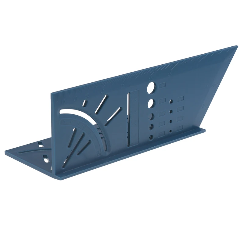 

3D Woodworking Mitre Angle Measuring Square Size Measure Tool With Gauge & Ruler Three Dimensional Items Measuring Measure Tool