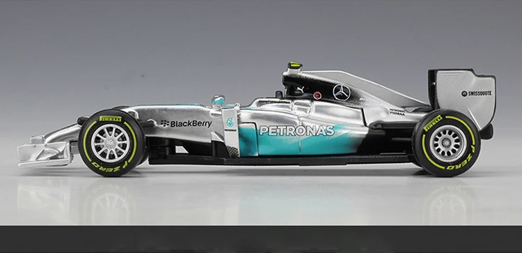 1:43 Масштаб мини металлический F1 автомобиль Formulaa 1 модель Benz гоночный автомобиль симулятор W05/W07 сплав игрушечный автомобиль литья под давлением Коллекция/модель/детский подарок