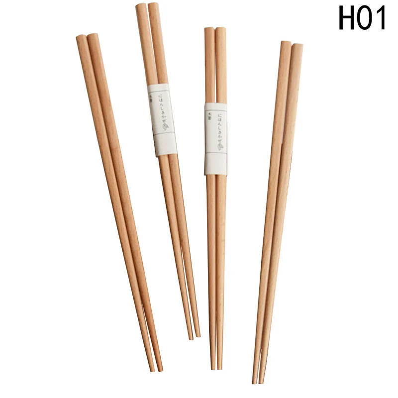 1 pair Portable Japanese Beech Wood Chopsticks Travel utensils Handmade Bento Partner Giftin