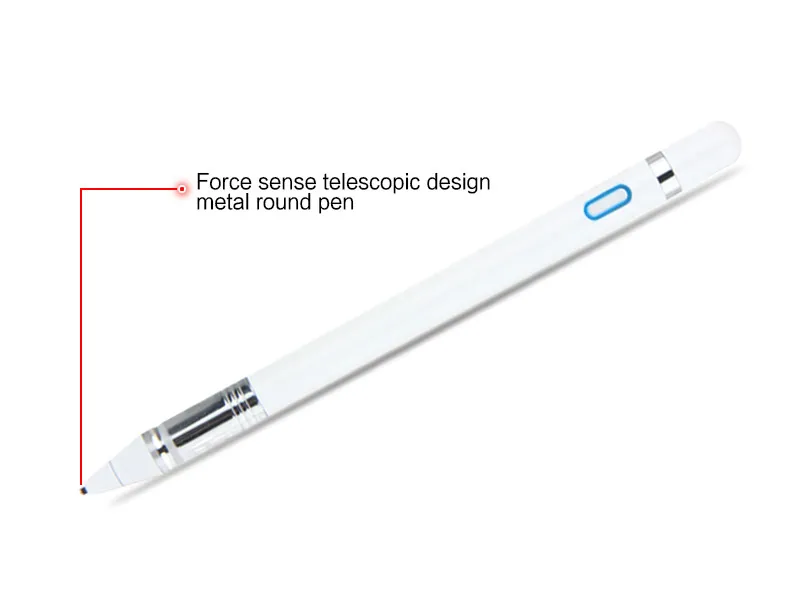 Перезаряжаемый активный стилус, высокоточная сенсорная ручка для рисования, цифровой карандаш для Apple iPad 9,7 Pro 11 12,9