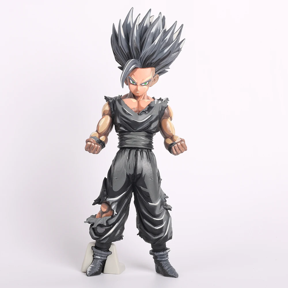 

23cm Anime Dragon Ball Z Son Gohan Chocolate Color Version Action Figure Juguetes MSP Dragonball Figures Toys Doll Black Gohan