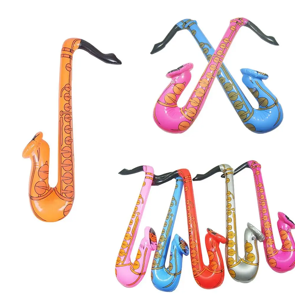 Blow Up Rock&Roll Music Saxophone Inflatable Disco Toy 70cm 