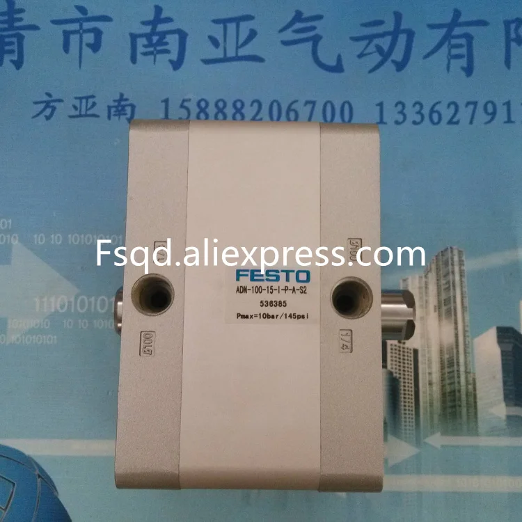 

ADN-100-15-I-P-A-S2 536385 FESTO compact cylinder ADN series pneumatic component air tools