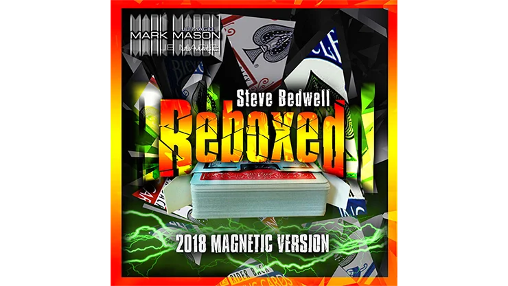 Reboxed 2018 Magnetic Version Red (Gimmicks and Online Instructions) by Steve Bedwell and Mark Mason1