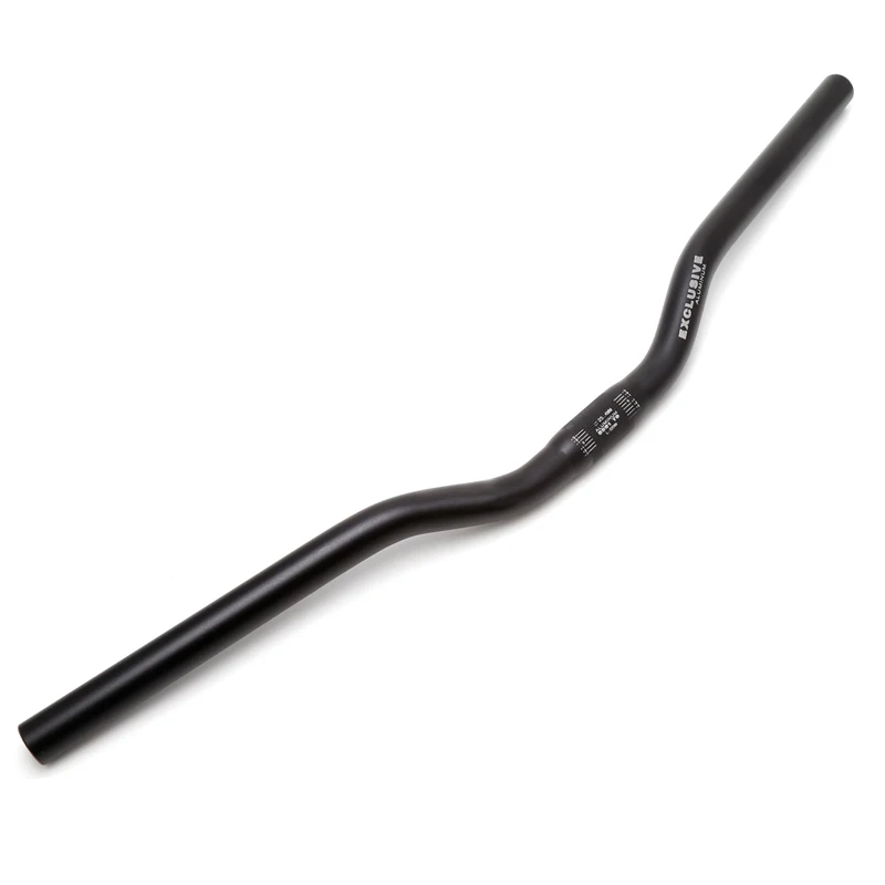 25,4 мм 62 см алюминиевый сплав Руль MTB ручка стояк бар для горной дороги велосипед части велосипеда - Цвет: Черный