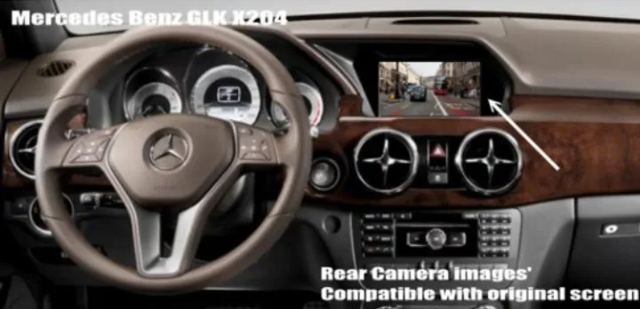 Liislee для Mercedes Benz GLK класс X204/RCA и Экран совместимый заднего вида Камера/Резервное копирование Камера наборы для ухода за кожей