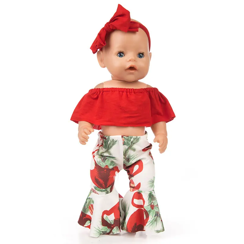 Модный комплект детской одежды для 17 дюймов Reborn Baby Doll 43 см для ухода за ребенком для мам Одежда для кукол, аксессуары для куклы - Цвет: R11