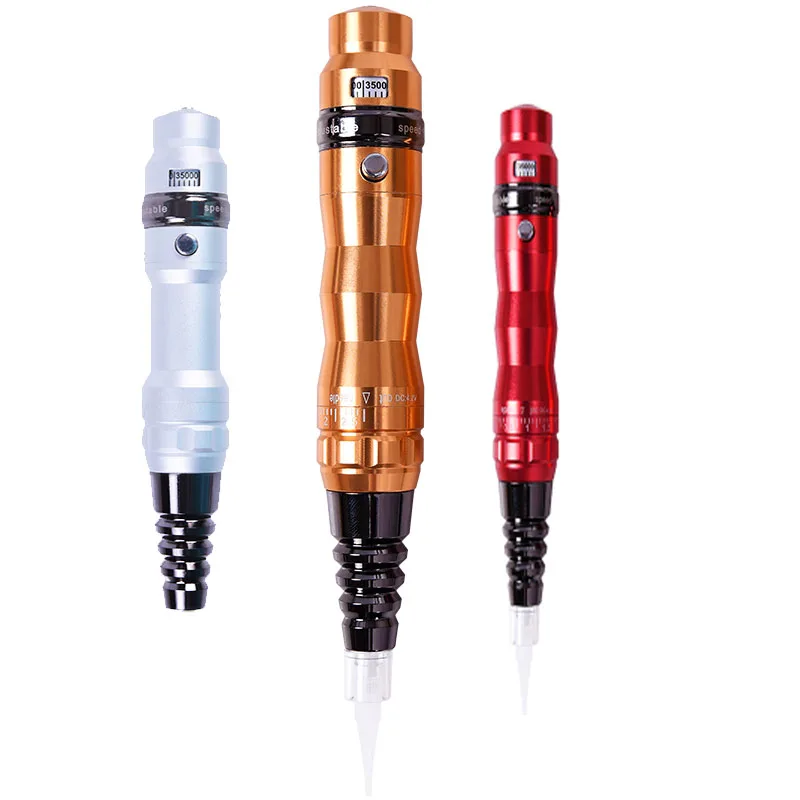  New Dermografo Universal Permanent Makeup Tattoo Eyebrow Lip Pen Machine Rotary Tattoo Gun Kits