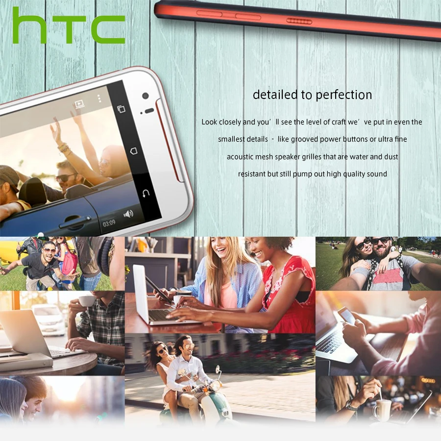 Бренд htc Desire 830, 3 ГБ ОЗУ, 32 Гб ПЗУ, 4G LTE, мобильный телефон, 5,5 дюймов, четыре ядра, две sim-карты, две sim-карты, 4 Гб, 13 МП, 2800 мАч, Android, смартфон