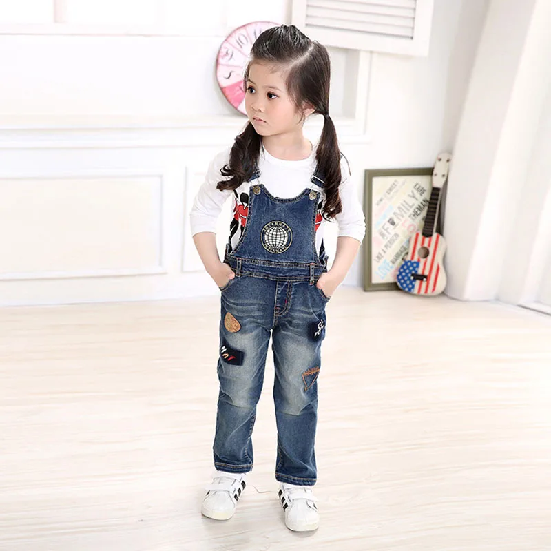 Детский джинсовый комбинезон на возраст 2 6 лет|denim overalls for children|child denim overallsoveralls