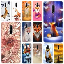 Hot Animal fox Soft Silicone Fashion Transparent Case For OnePlus 7 Pro 5G 6 6T 5 5T 3 3T TPU Cover