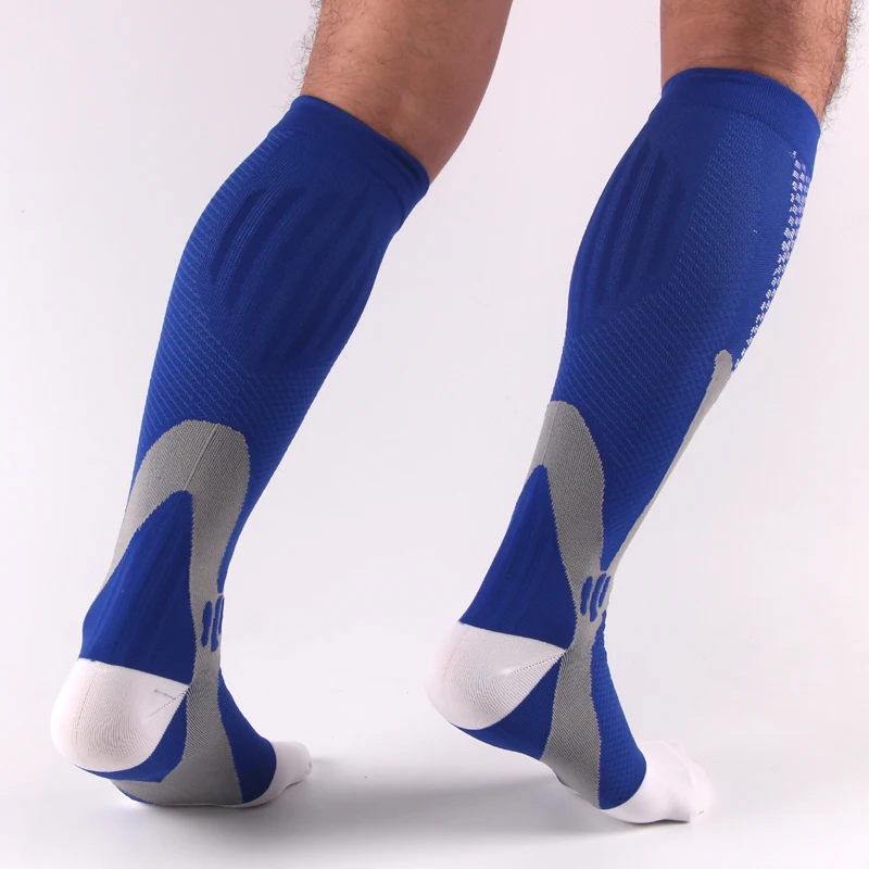 

1 Pair New Antifatigue Unisex Compression Socks Medical Varicose Veins Leg Relief Pain Knee High Stockings High Quality Socks