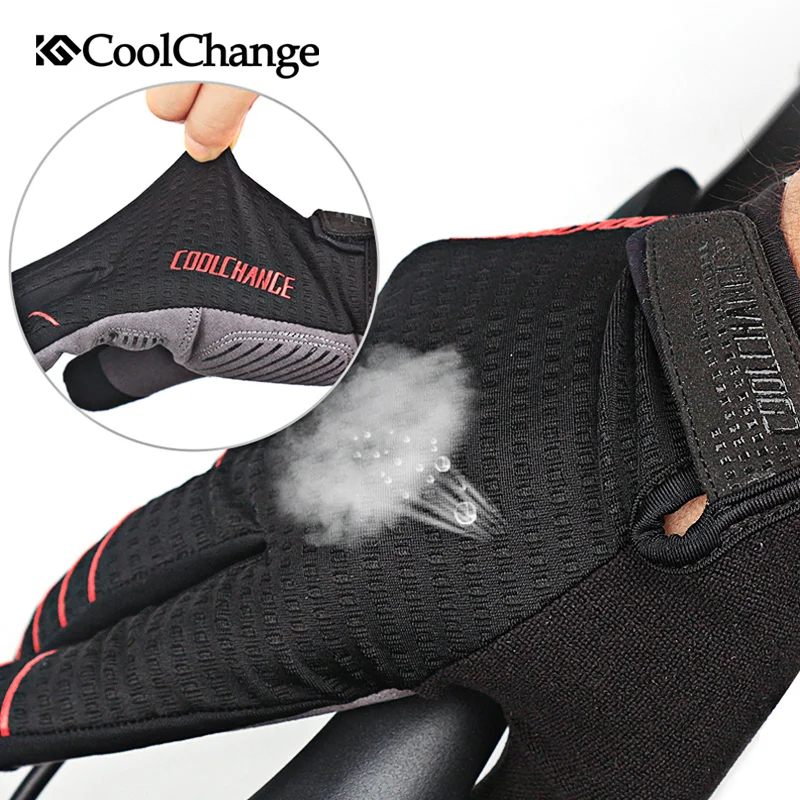 CoolChange de los hombres Guantes de Ciclismo dedo largo Gel Pad deporte bicicleta MTB bicicleta pantalla táctil bicicleta dedo completo guante Guantes de Ciclismo CoolChange de los hombres Guantes de Ciclismo dedo largo Gel Pad deporte bicicleta MTB bicicleta pantalla táctil bicicleta dedo completo guante Guantes de Ciclismo