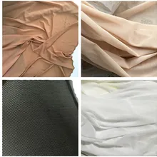 160 см в ширину, 1 метр, светильник для загара, Обнаженная, черная, белая, небесно-голубая, высокое качество, крошечные отверстия, 4 варианта, стрейч-тюль, сетчатая ткань для нижнего белья