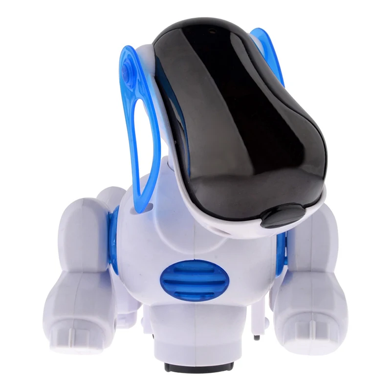 Электронные игрушки Робот собака интеллектуальная Электронная Музыка Flash Прогулки собак ДЕТСКИЕ ЩЕНОК любимая игрушка Best друг подарки на день рождения игрушки для мальчиков детские игрушки собака робот робот собака