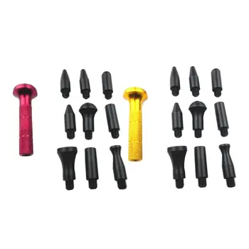 

New High Quality Paintless Car Dent Repair Pen Hail Removal Tools Kit Tap Down Pen With 9 Heads Tools