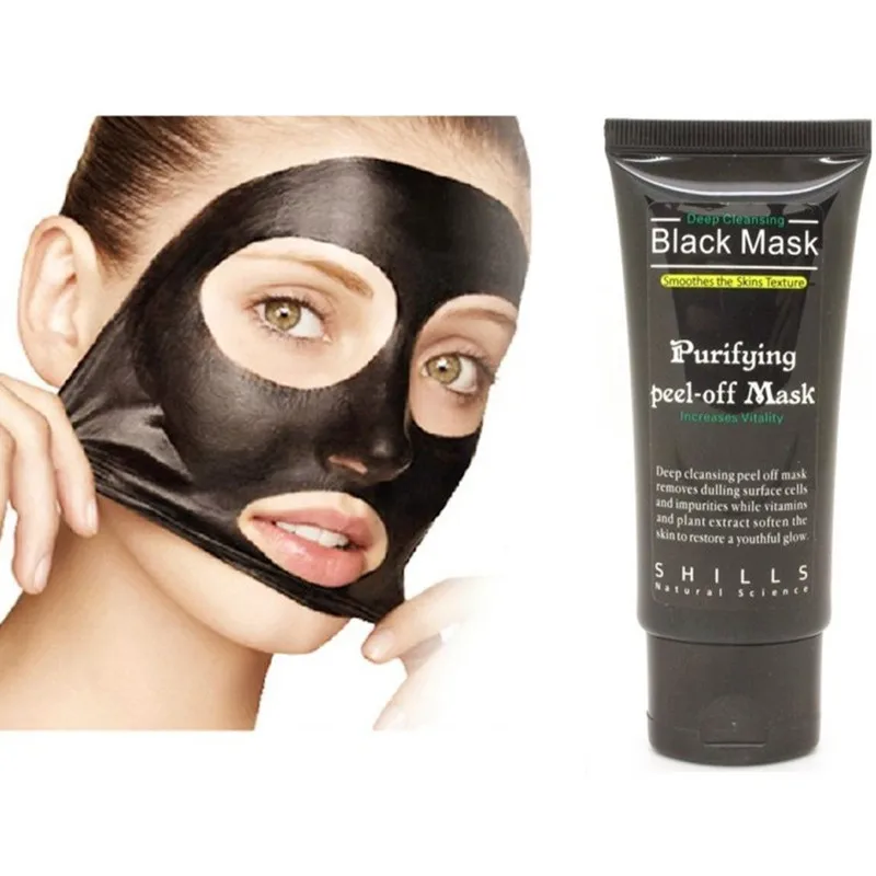 Черная маска косметика. -417 Black Diam Mud Mask 50ml.