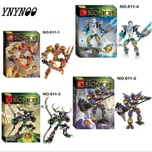 

2016 New BIONICLE series jungle Rock Water Earth Ice Fire protecto action figure Building Block P073