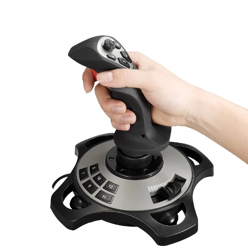 Flying Rocker Computer Games Simulation Aircraft War 8 Direction Game Handle Civil Aviation Shock Operating Lever Usb Interface Joysticks Aliexpress