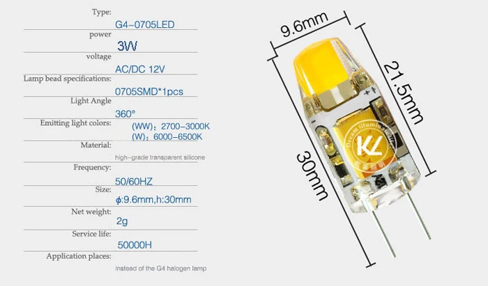 G4 led 30mm G4 led 30mm
