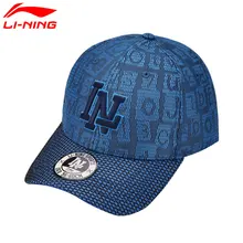 Li-Ning унисекс городская спортивная бейсболка полиэстер Подкладка спортивные шапки AMYM094 EAMJ17