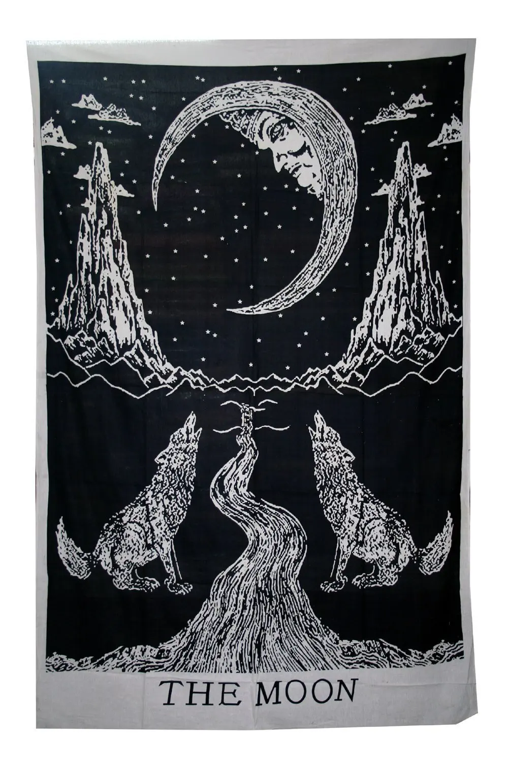 

Forest Moon Picture Indian Mandala Beach Towel Blanket Window Curtains Home Decor Decorative Hanging Wall Tapestries Modern