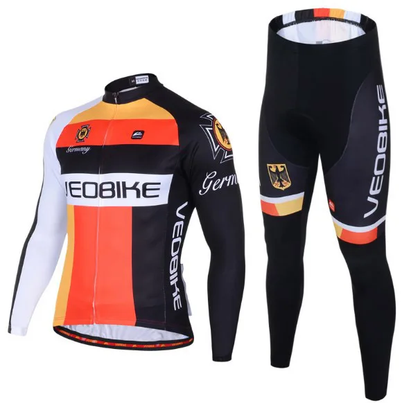 VEOBIKE German Pro font b team b font Men s Cycling MTB Road Bike Bicycle Long