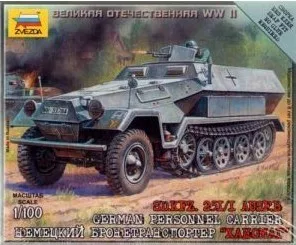 

Assembly model German armored car 1/100 Toys