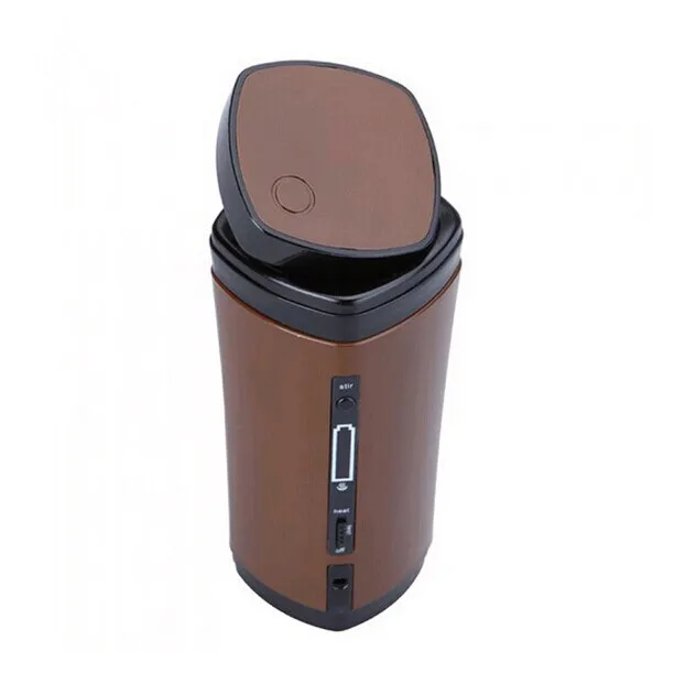 Details about   USB Charing Heating Coffee Cup Portable Travel Self Stirring Mixing Tea Bot YZ 