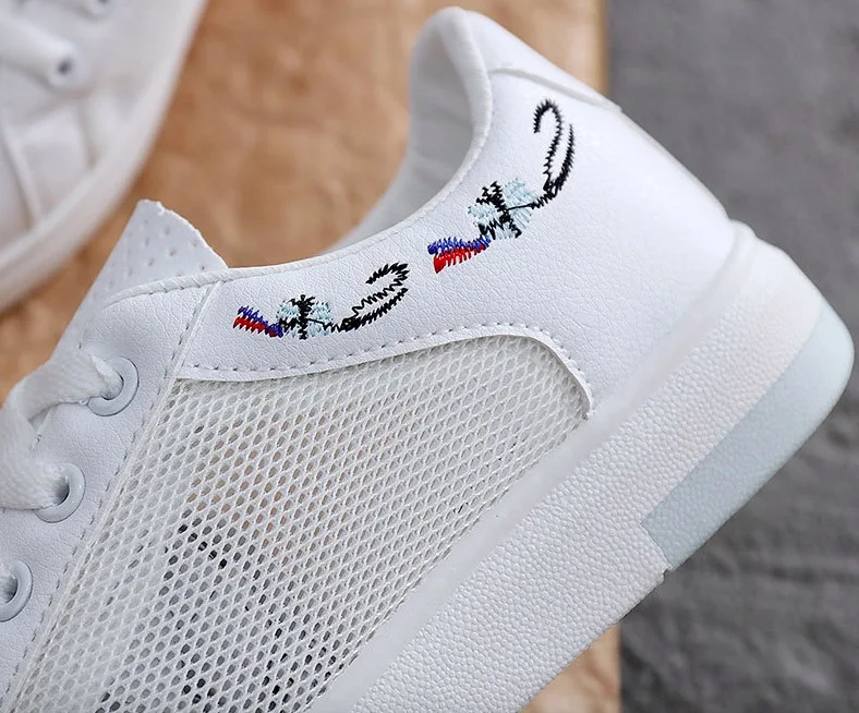 Women Casual Shoes Summer 2018 Spring Women Shoes Fashion Embroidered Breathable Hollow Lace-Up Women Sneakers20180607-184628.Women Casual Shoes Summer 2018 Spring Women Shoes Fashion Embroidered Breathable Hollow Lace-Up Women Sneakers