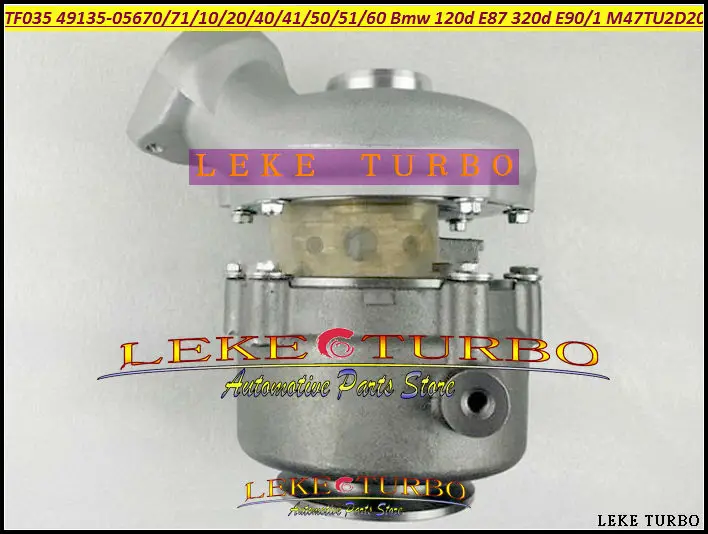TF035HL 49135-05671 49135-05670 11657795499 Turbo Turbocharger For BMW 120D E87 320D E90 E91 2003-2006 M47TU2D20 2.0L D 163HP (3)