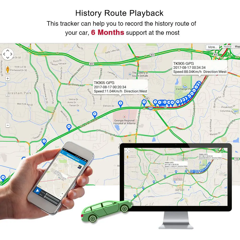 Мини OBD gps трекер для автомобиля OBD2 gps локатор автомобильный спутниковый Интернет в режиме реального времени Отслеживание автомобиля удаленный голосовой мониторинг