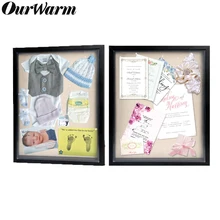 OurWarm коробки с тенями DIY деревянная коробка для сувениров витрина