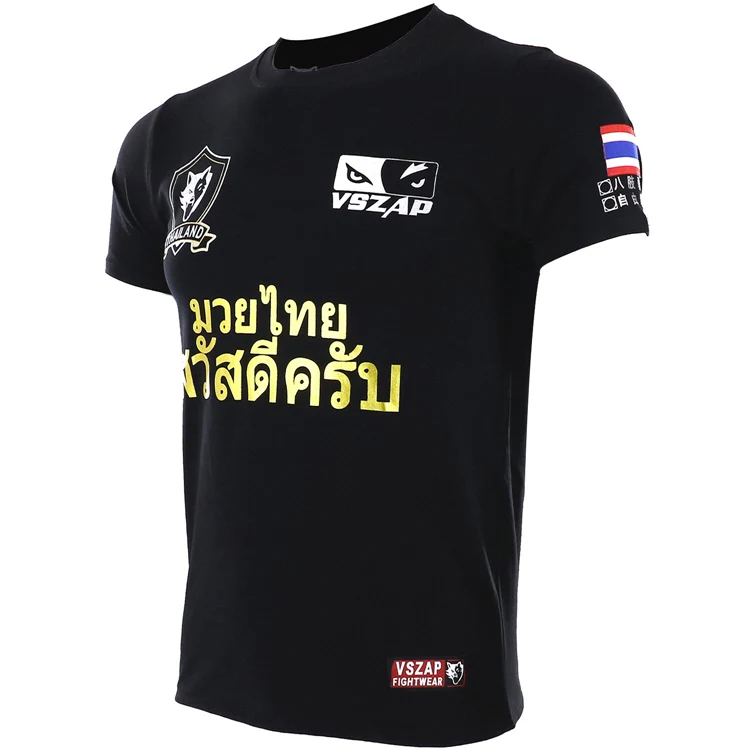 Vzap-boxing T shirt for men, Boxing, MMA, fighting, fighting, martial arts, fitness training, Muay Thai
