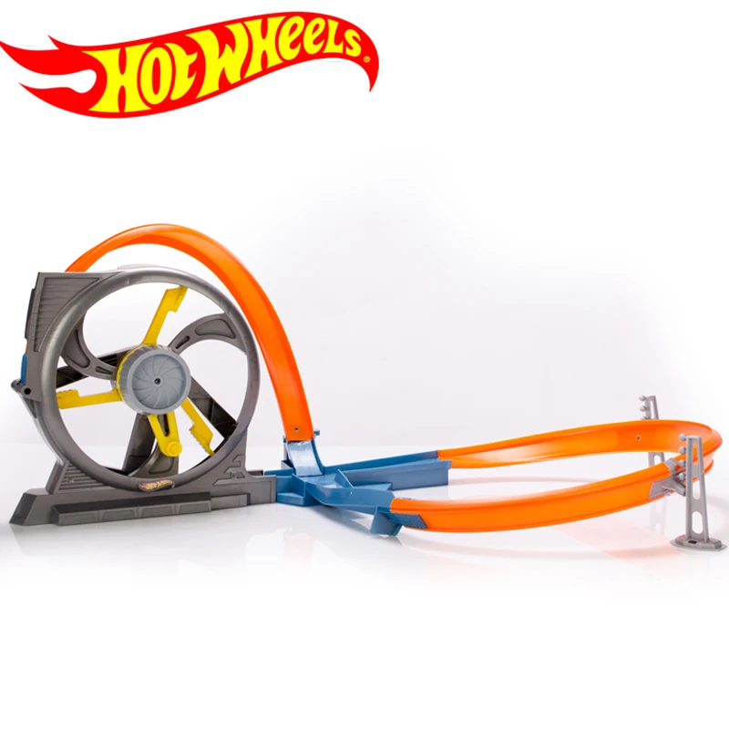 Hotwheels круговая дорожка, игрушка, детские машинки, игрушки, пластиковые металлические мини-машинки Hotwheels, машины для детей, обучающая машинка, игрушка X9285