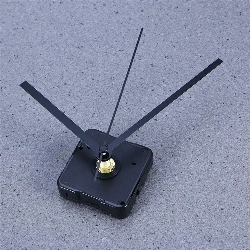 

1 PC Household Silent Clock Movement Kits For DIY Clock Replacement Home Clock Decoration Supplies (Black Straight Clock Hand)