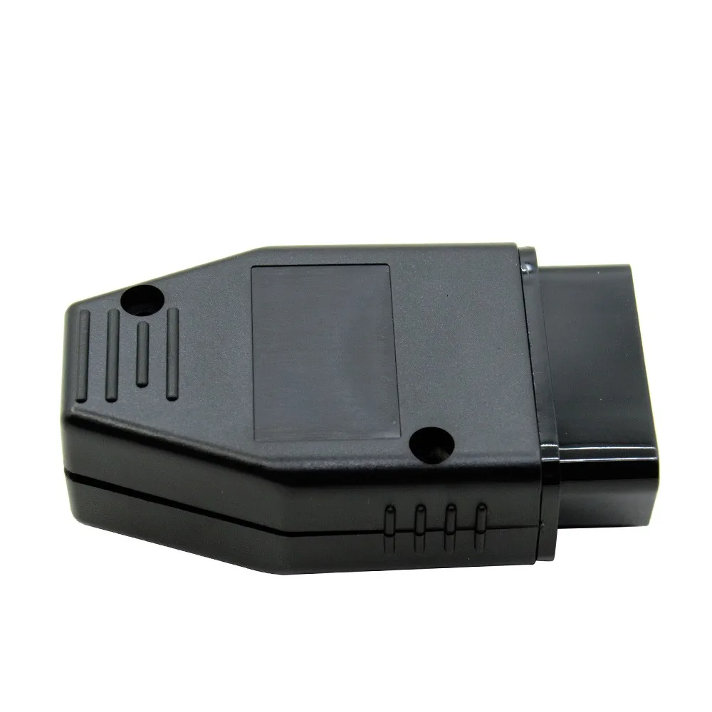 Новый 16 контактный Штекерный разъем OBD2 адаптер OBD OBDII EOBD j91 телефон корпус оптовая