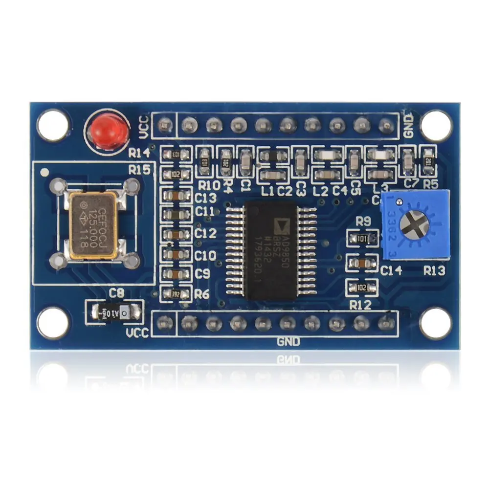 Новый стиль IC AD9850 DDS генератор сигналов Модуль 0 40 МГц 2 синусоида и квадратных