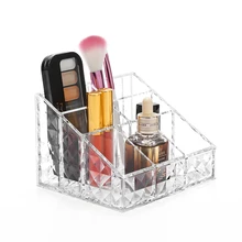Women Heart Shaped Lipstick Cosmetic Makeup Organizer Case Jewelry Display Storage Box Rangement Rack Holder C176