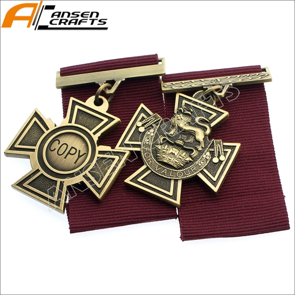 Victoria Cross For Gallantry Award British Military Medal Pins