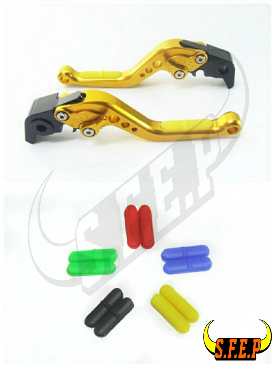 CNC Adjustable Motorcycle Brake and Clutch Levers with Anti Slip For