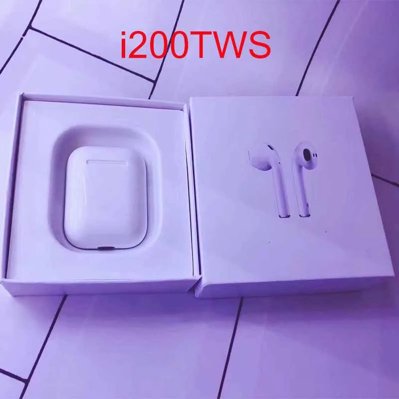 

Original i200 TWS 1: 1 size Bluetooth 5.0 Wireless earphones for apl pk i77 i80 i100 tws