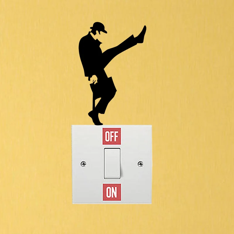 

Monty Python Ministry Of Silly Walks Bedroom Vinyl Wall Sticker Switch Decal 6SS0284
