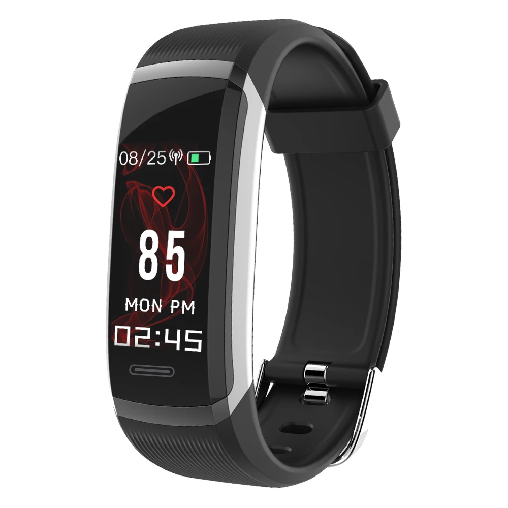 Smart Bracelet GT101 Color Screen Heart Rate Sleep Monitor Fitness Tracker Bluetooth Sport Waterproof Watch For iPhone Huawei |