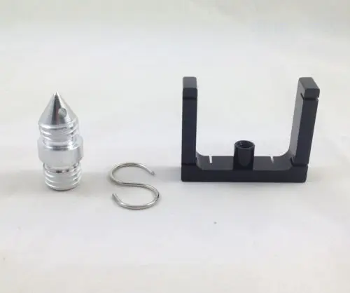 

New Plumb Bob Hook U-Stand and prism adaptor 5/8x11 thread for mini Prism