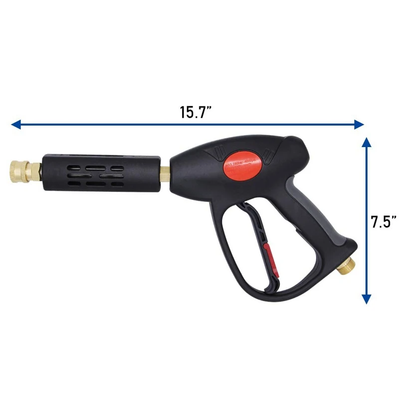 4000Psi высоконапорная шайба распылитель инструмент с резьбой M22 товары для домашнего сада распылитель для мытья автомобиля